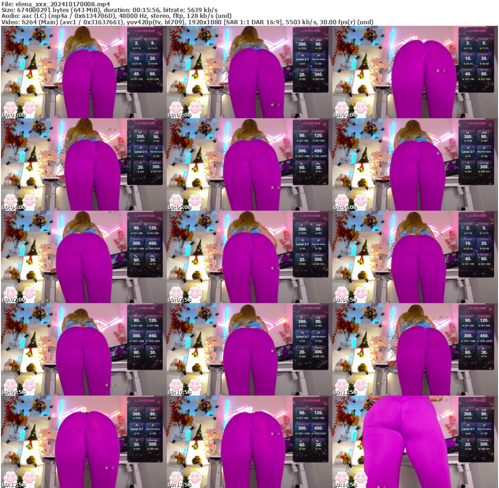 Preview thumb from elena_xxx on 2024-10-17 @ bongacams