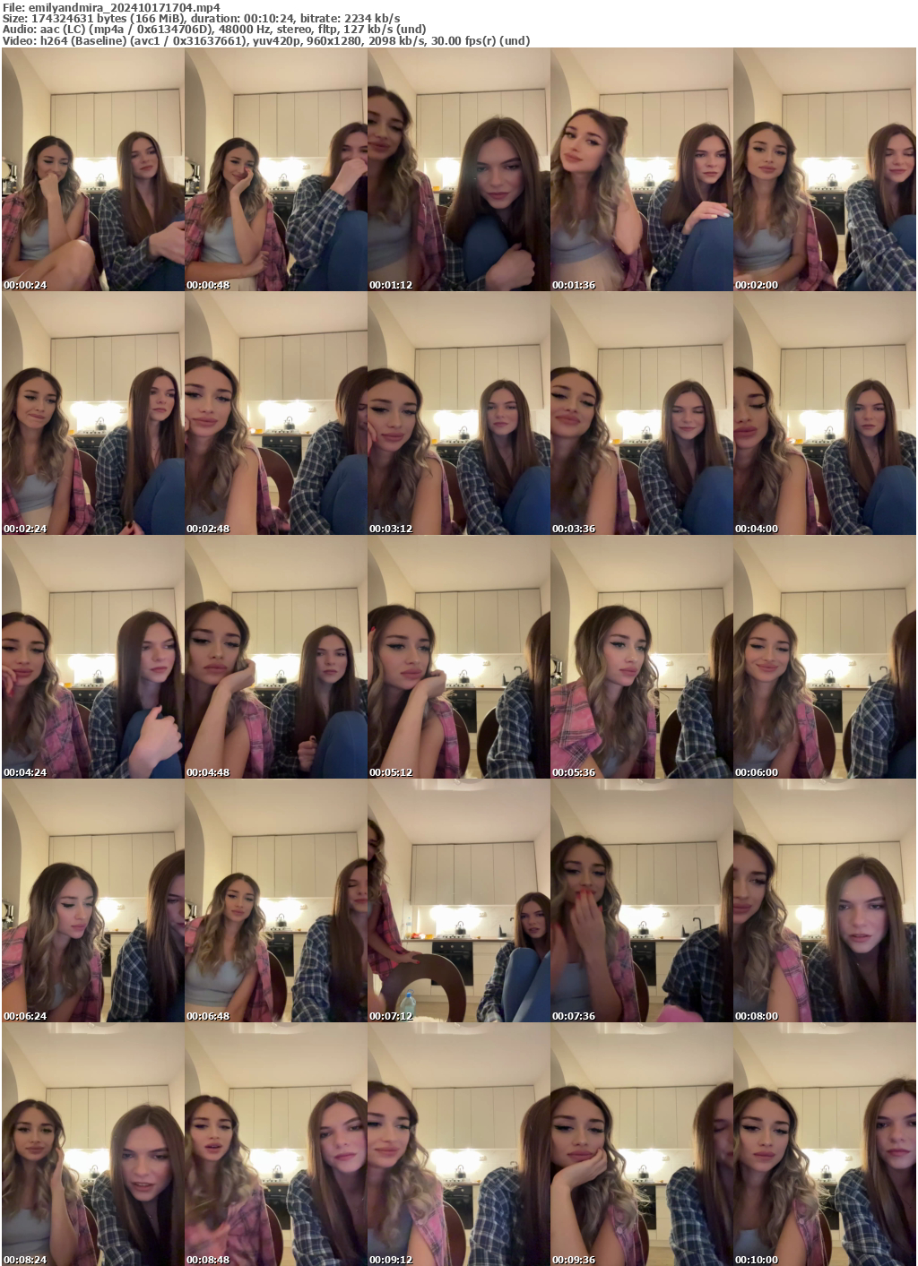 Preview thumb from emilyandmira on 2024-10-17 @ bongacams