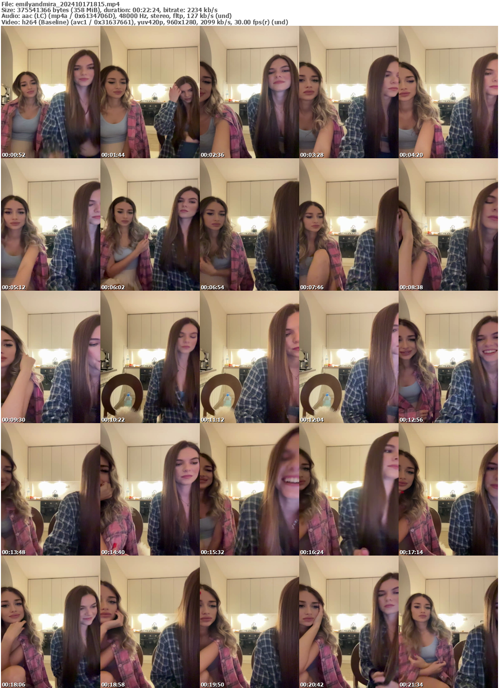 Preview thumb from emilyandmira on 2024-10-17 @ bongacams