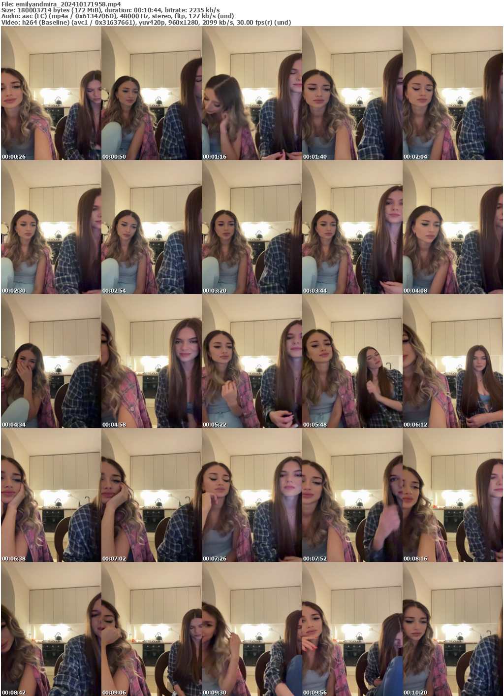 Preview thumb from emilyandmira on 2024-10-17 @ bongacams