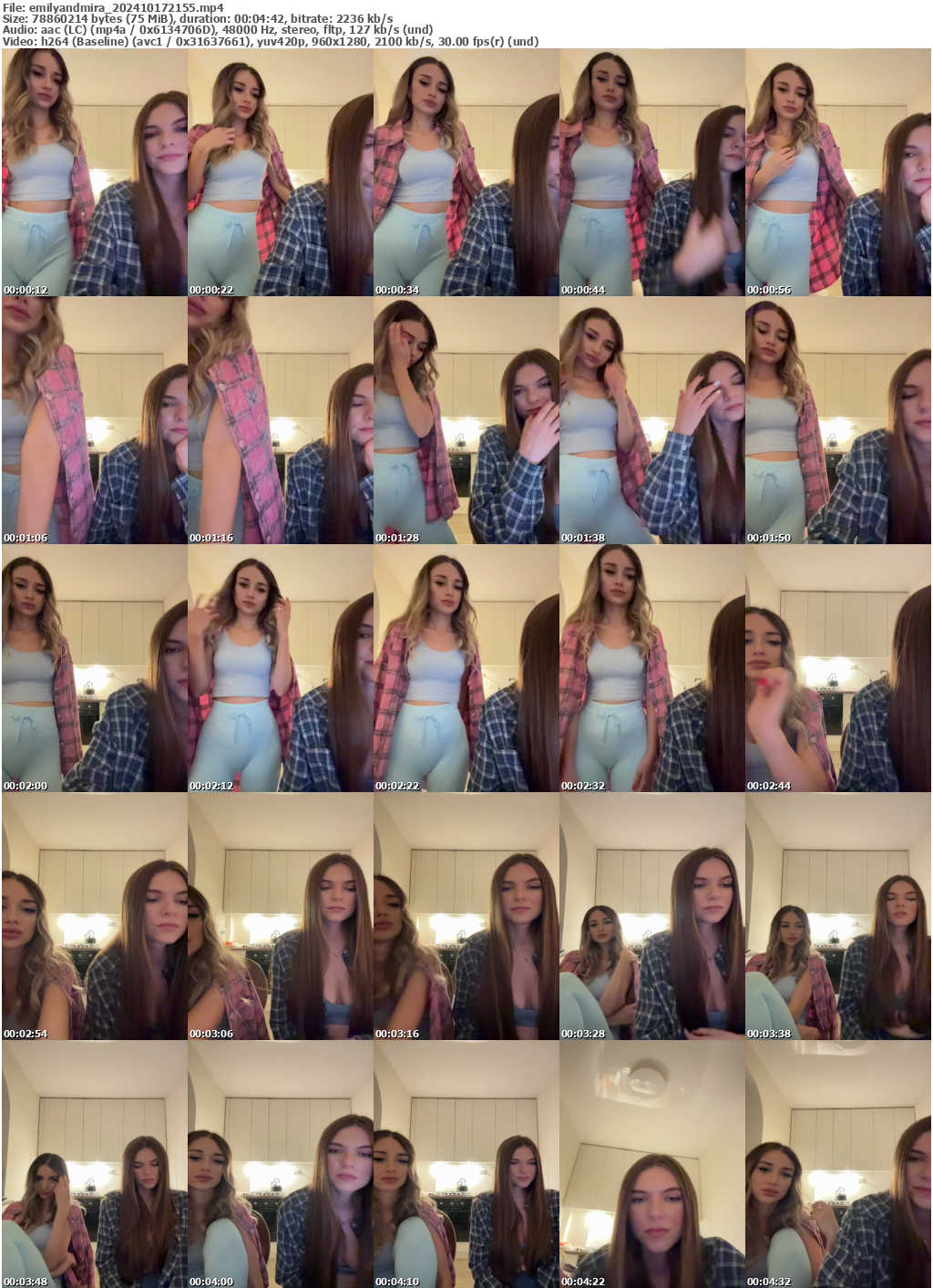 Preview thumb from emilyandmira on 2024-10-17 @ bongacams