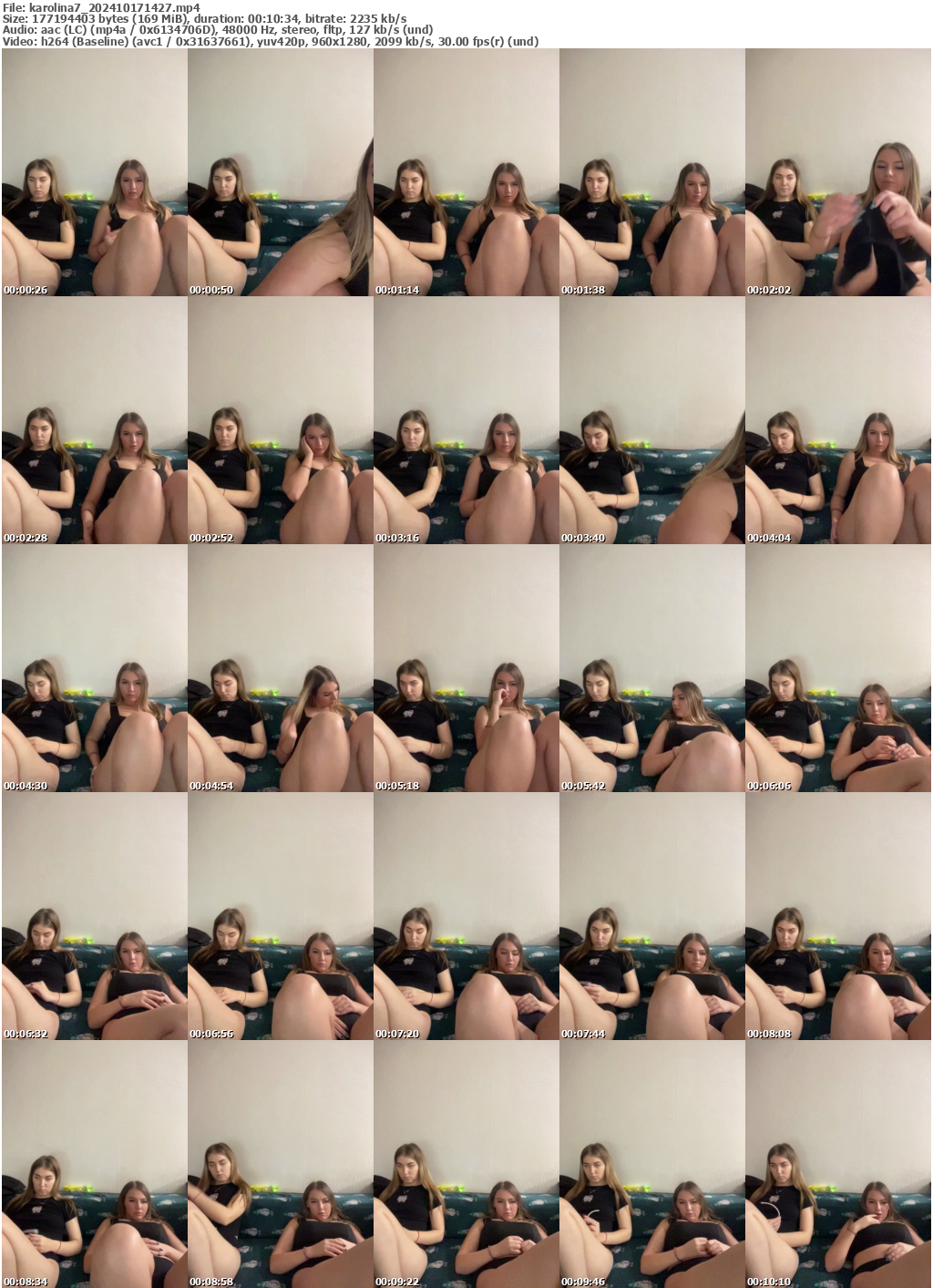 Preview thumb from karolina7 on 2024-10-17 @ bongacams