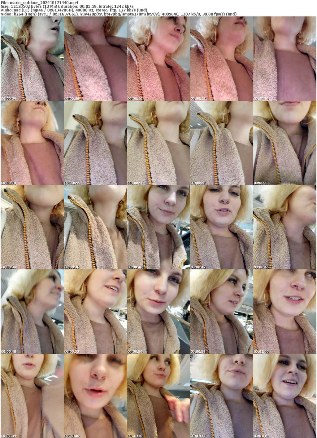 Preview thumb from marie_outdoor on 2024-10-17 @ bongacams