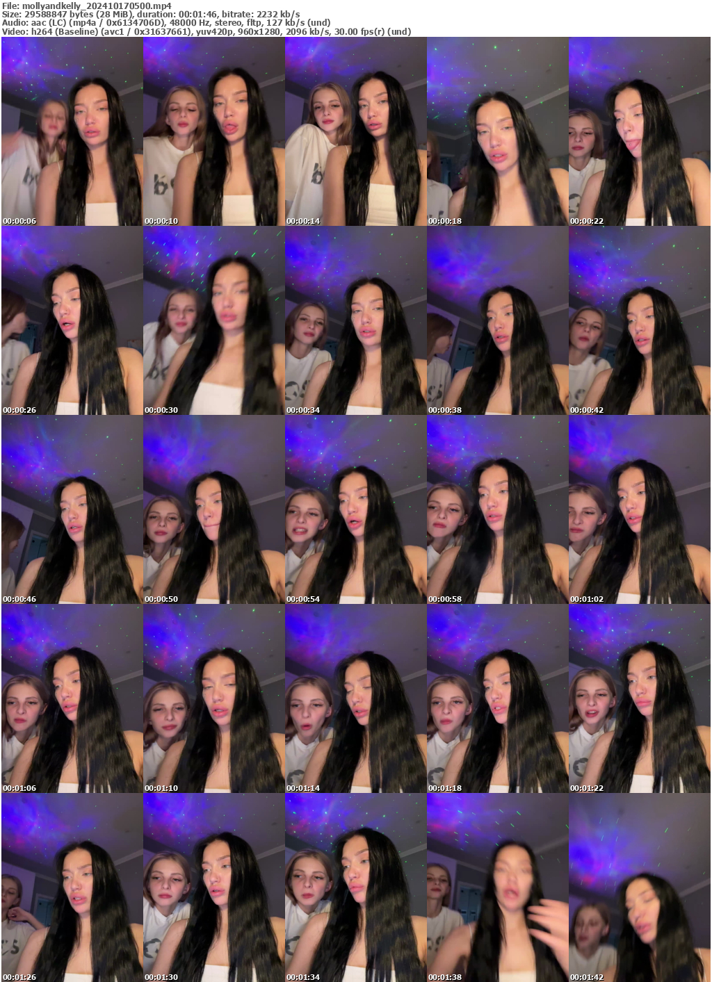 Preview thumb from mollyandkelly on 2024-10-17 @ bongacams