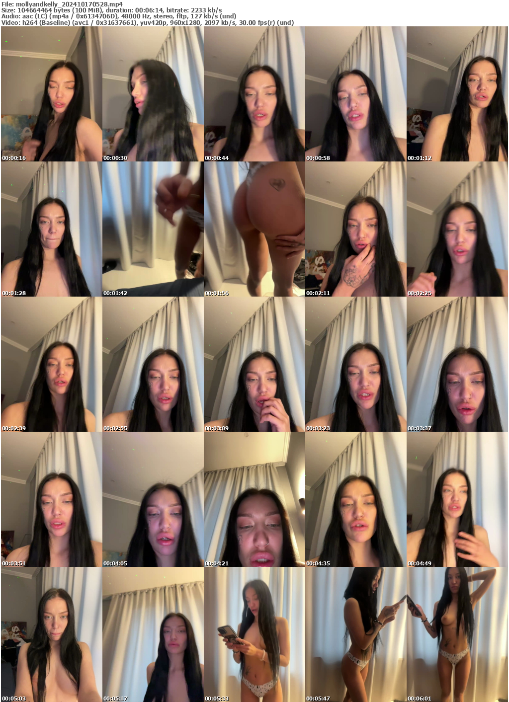 Preview thumb from mollyandkelly on 2024-10-17 @ bongacams
