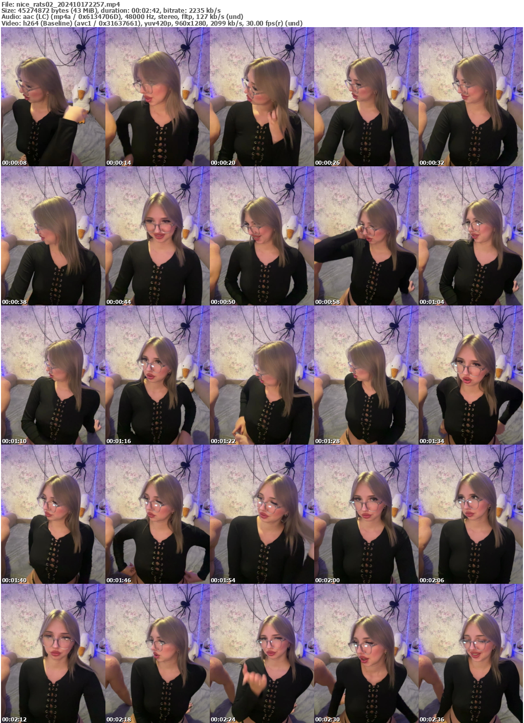 Preview thumb from nice_rats02 on 2024-10-17 @ bongacams