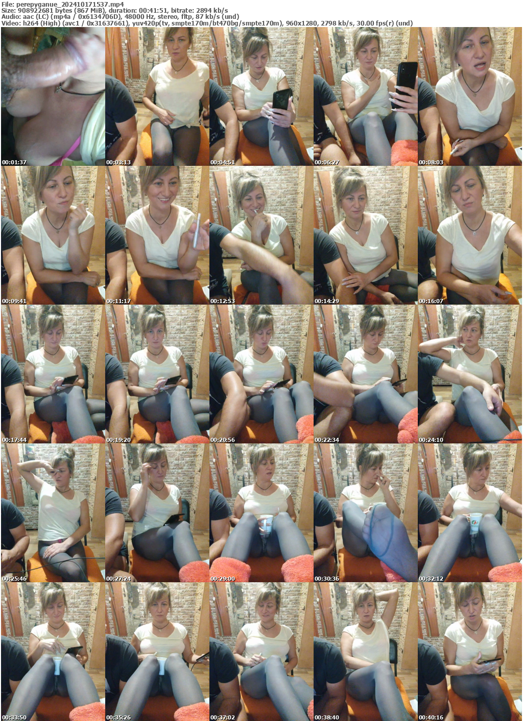 Preview thumb from perepyganue on 2024-10-17 @ bongacams