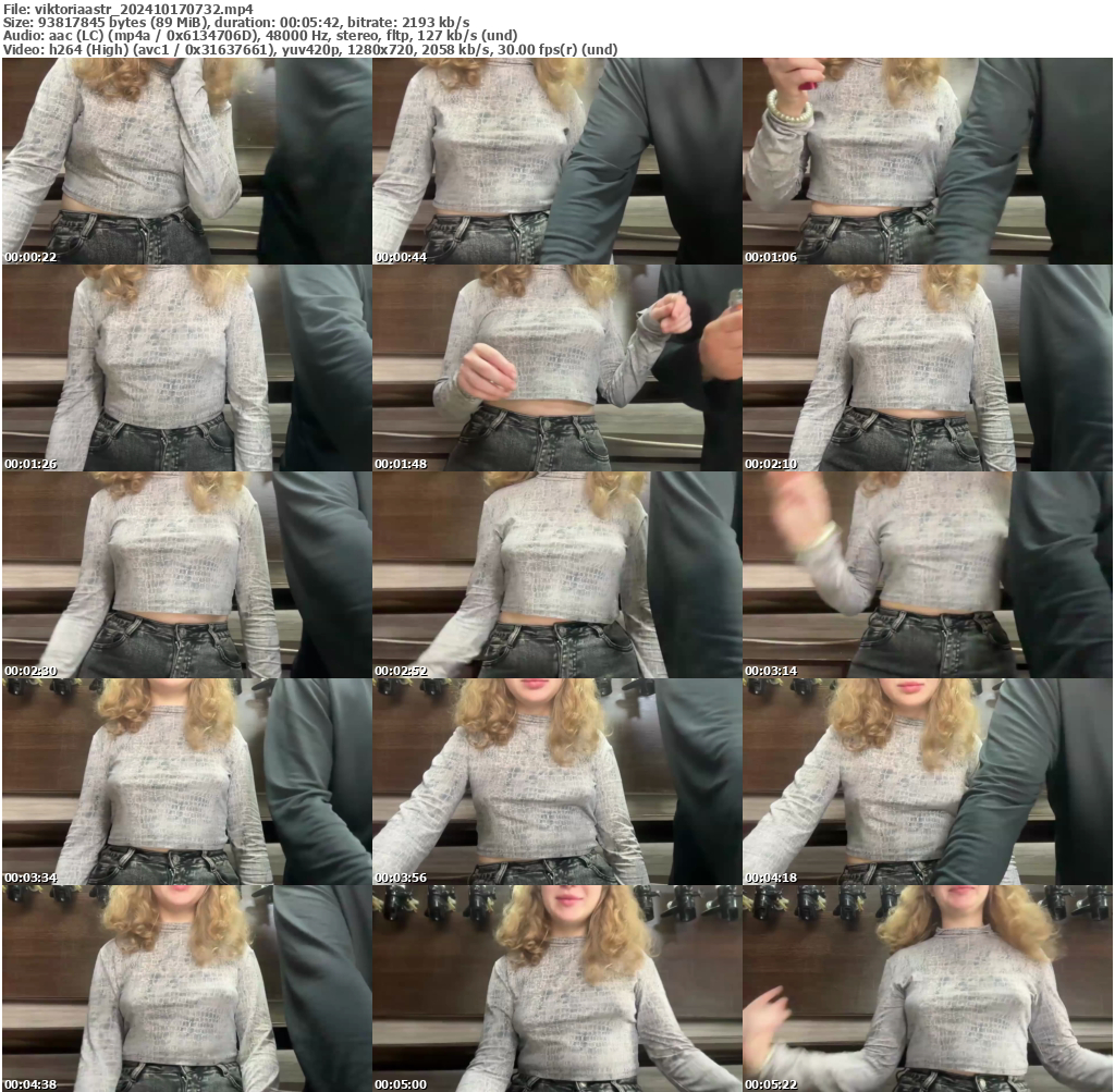 Preview thumb from viktoriaastr on 2024-10-17 @ bongacams