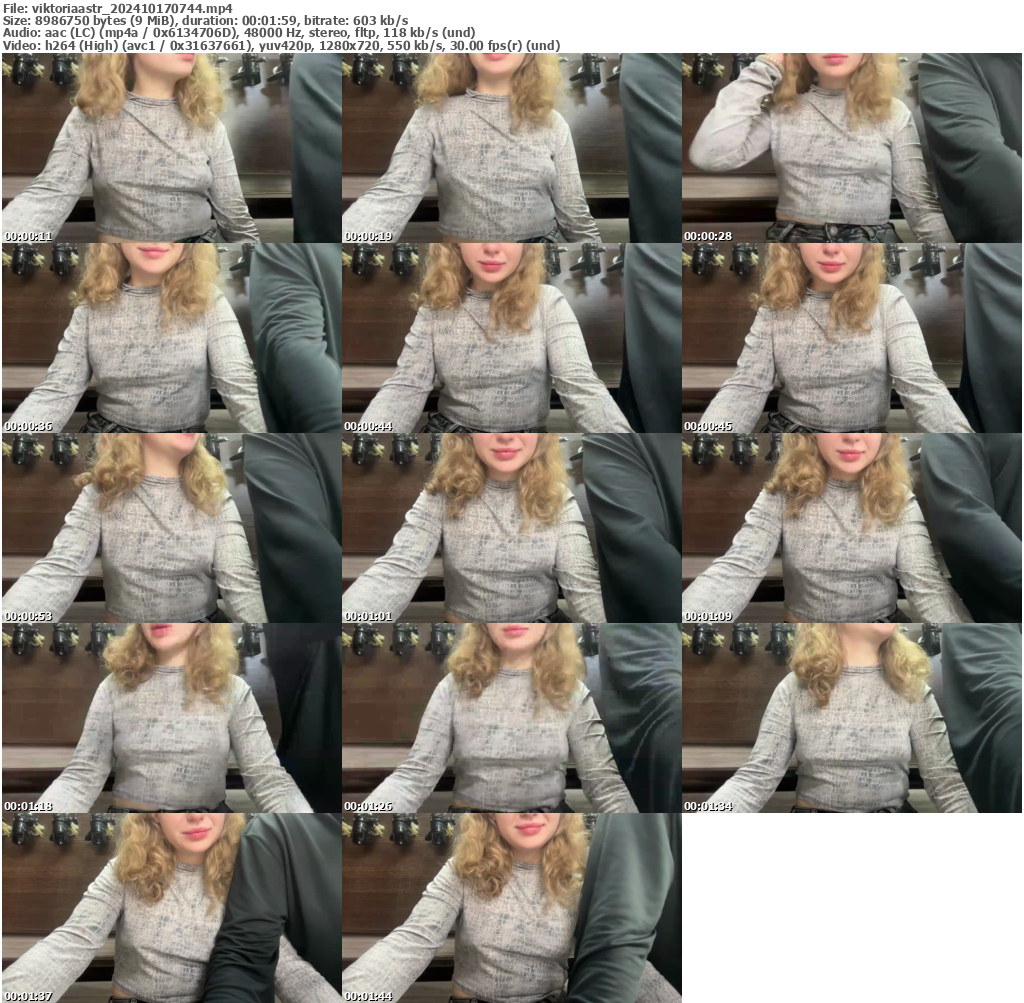 Preview thumb from viktoriaastr on 2024-10-17 @ bongacams