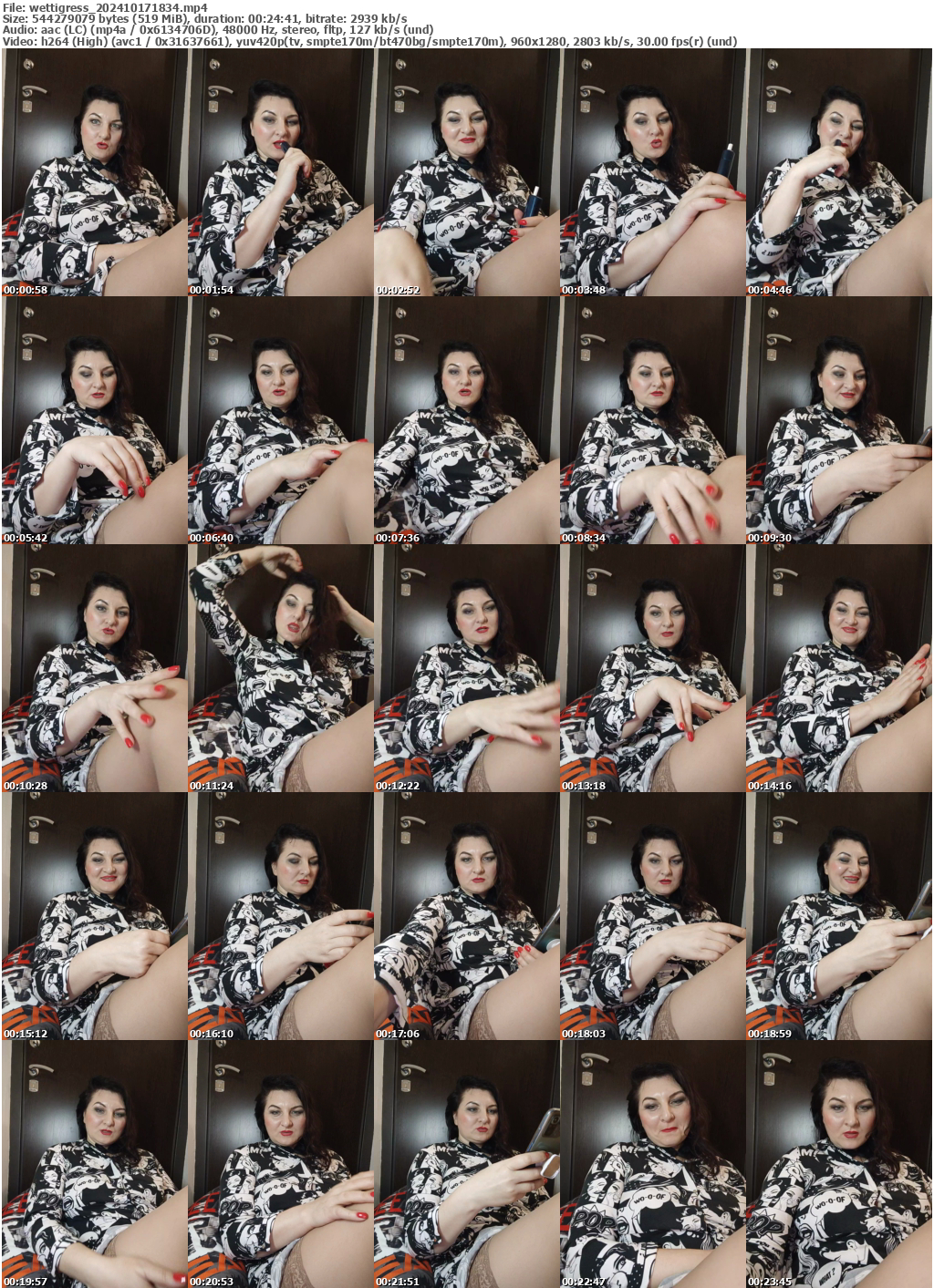 Preview thumb from wettigress on 2024-10-17 @ bongacams