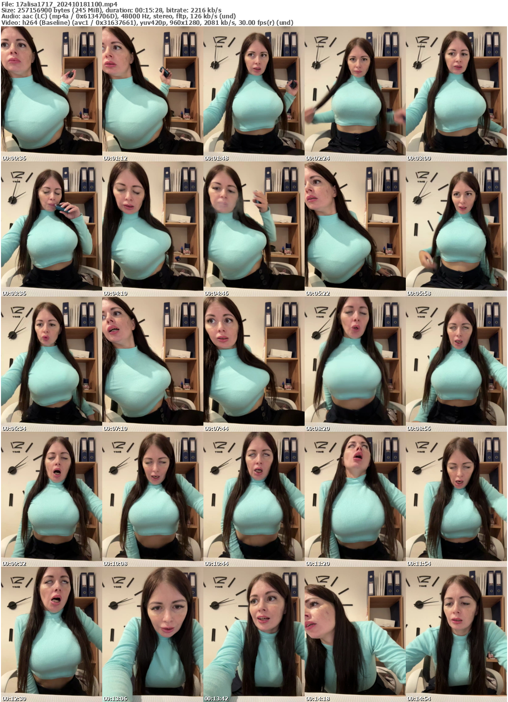 Preview thumb from 17alisa1717 on 2024-10-18 @ bongacams