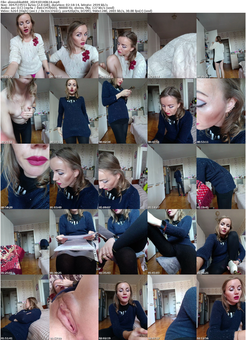 Preview thumb from alenushka888 on 2024-10-18 @ bongacams