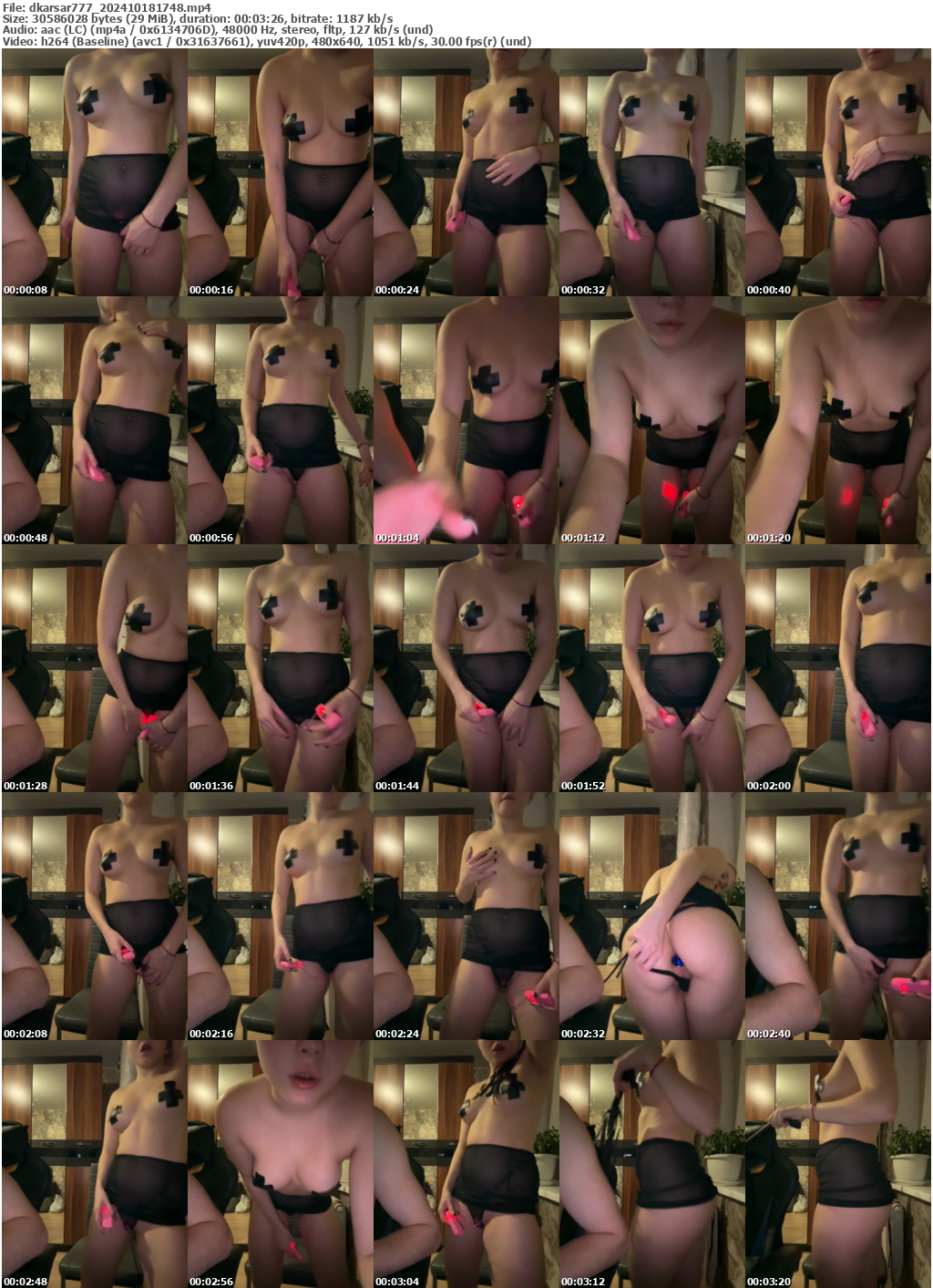 Preview thumb from dkarsar777 on 2024-10-18 @ bongacams