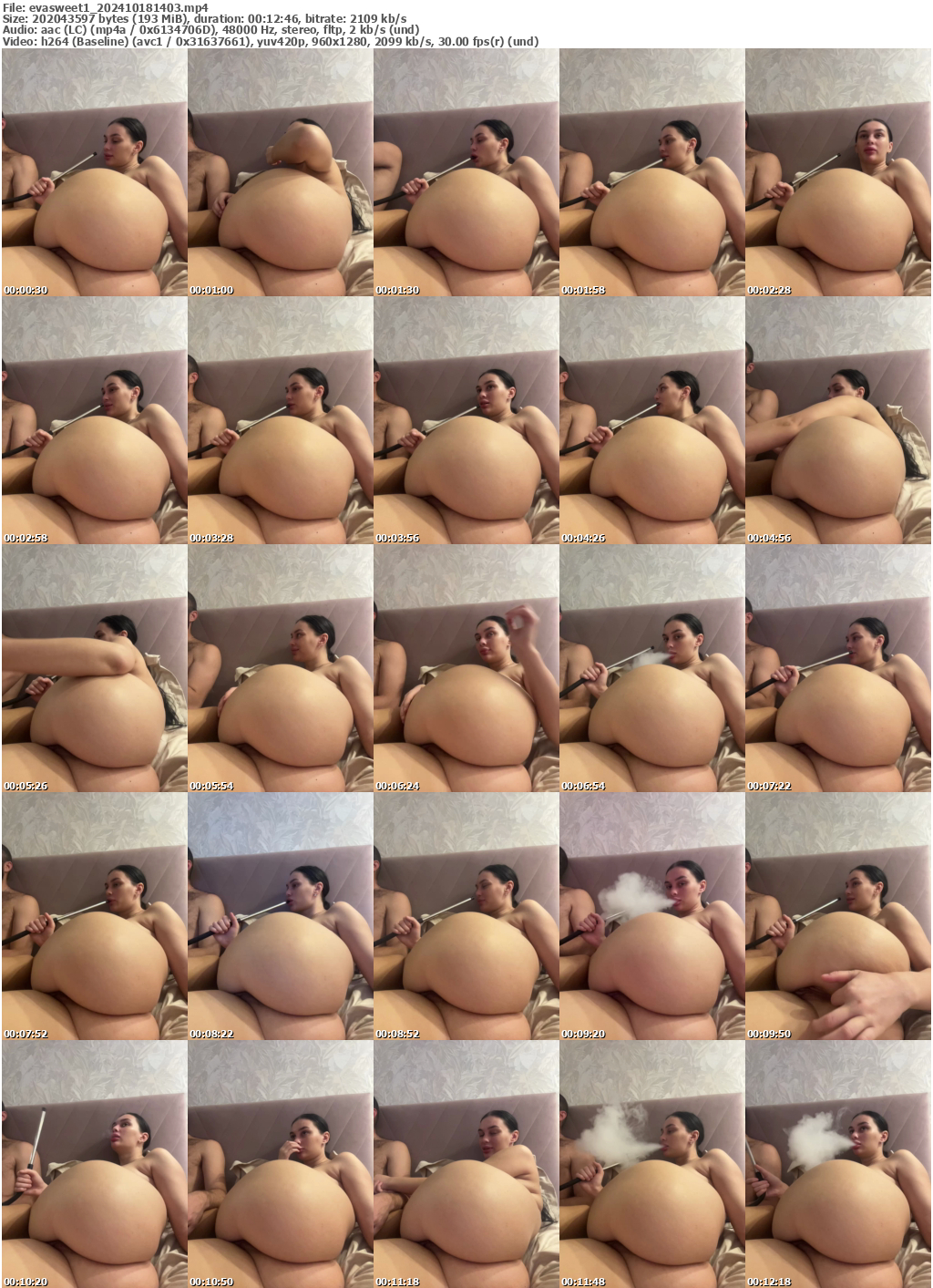 Preview thumb from evasweet1 on 2024-10-18 @ bongacams