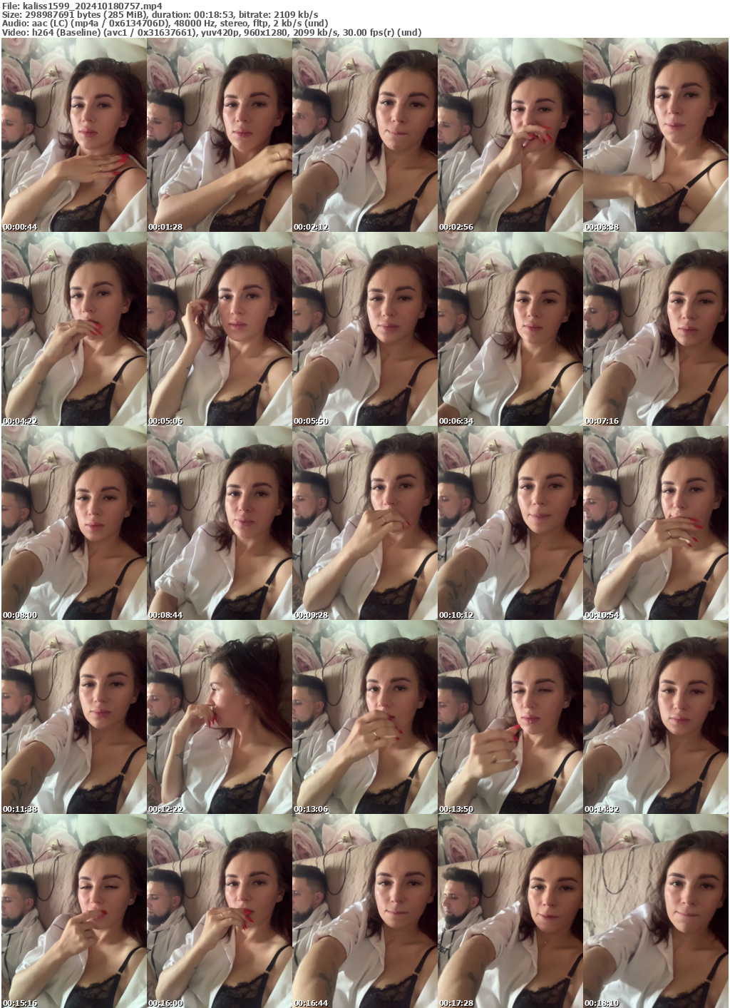 Preview thumb from kaliss1599 on 2024-10-18 @ bongacams