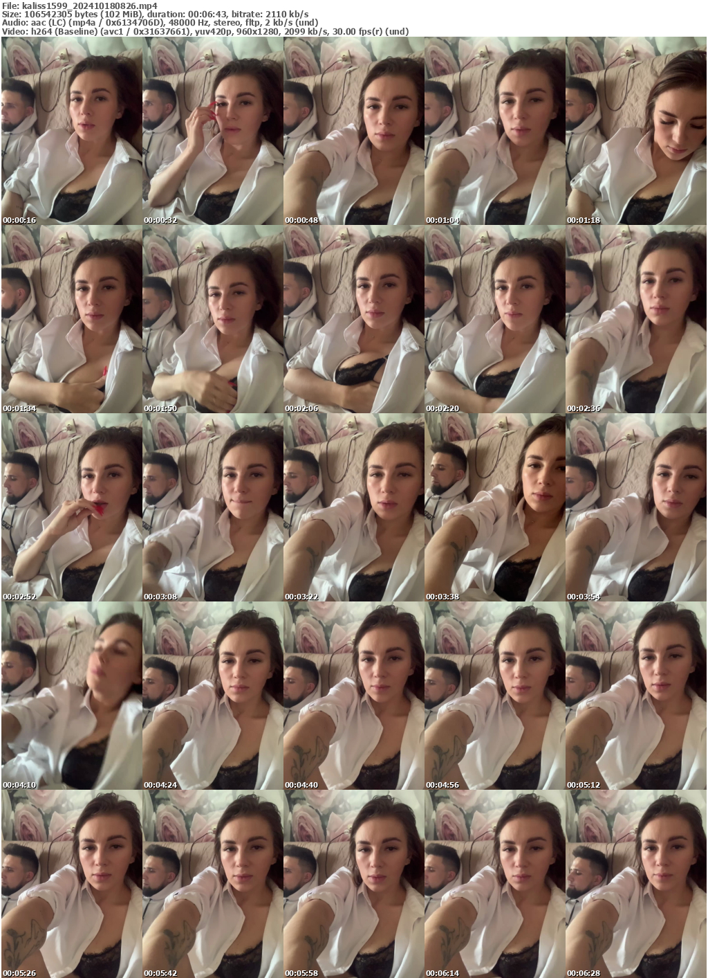 Preview thumb from kaliss1599 on 2024-10-18 @ bongacams