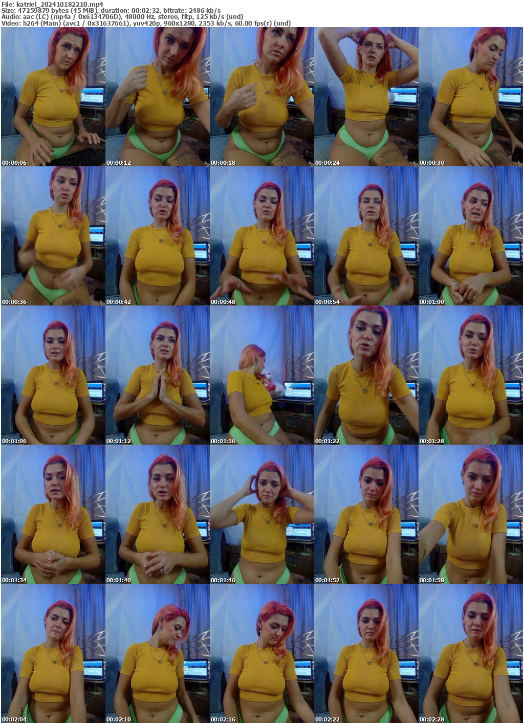 Preview thumb from katriel on 2024-10-18 @ bongacams