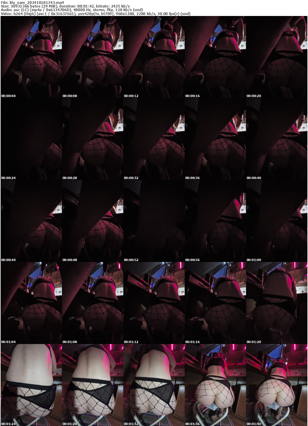 Preview thumb from lily_sam on 2024-10-18 @ bongacams