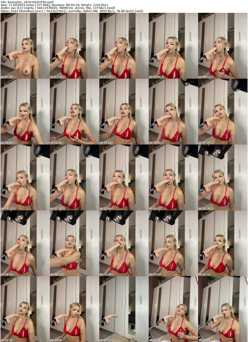 Preview thumb from lizatayloo on 2024-10-18 @ bongacams