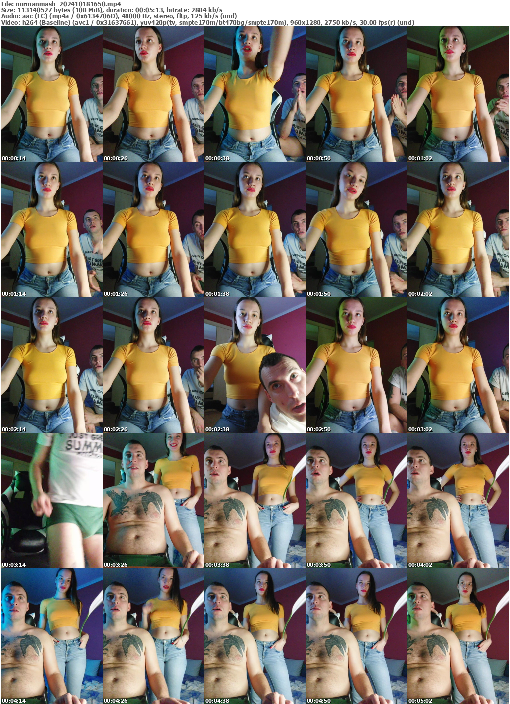 Preview thumb from normanmash on 2024-10-18 @ bongacams