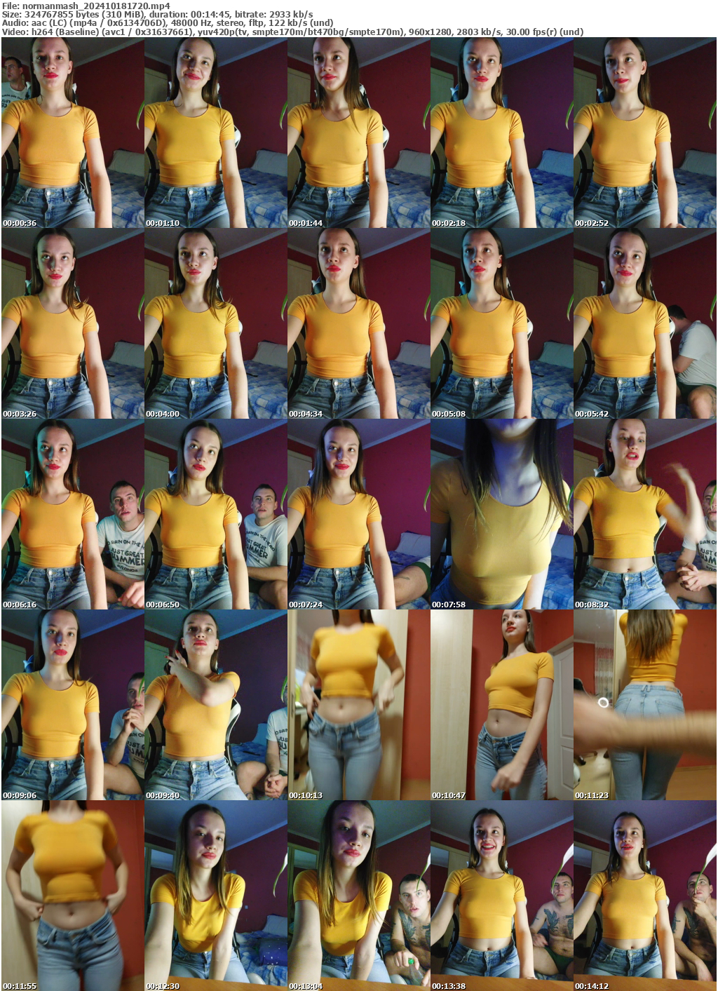 Preview thumb from normanmash on 2024-10-18 @ bongacams