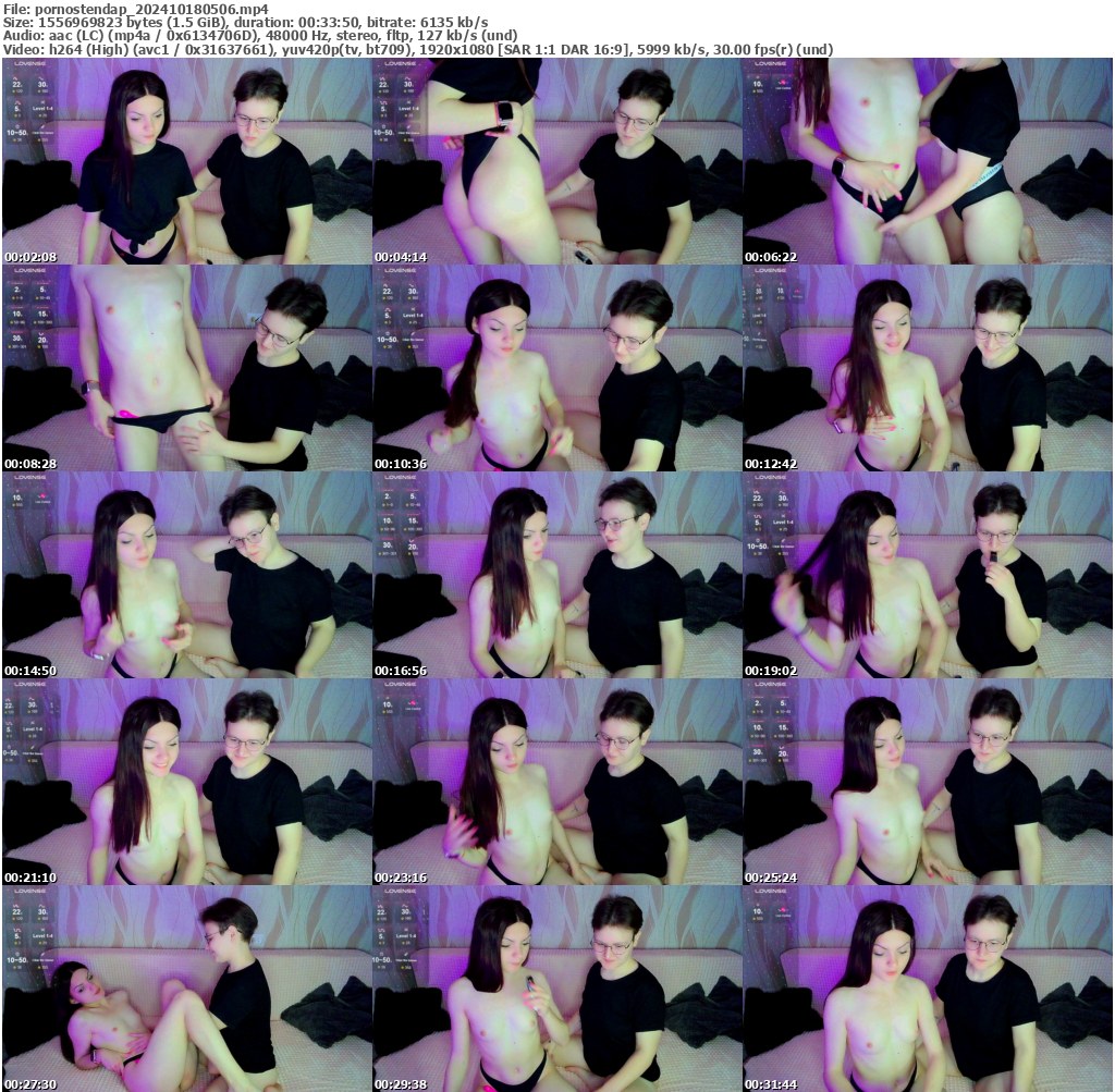 Preview thumb from pornostendap on 2024-10-18 @ bongacams