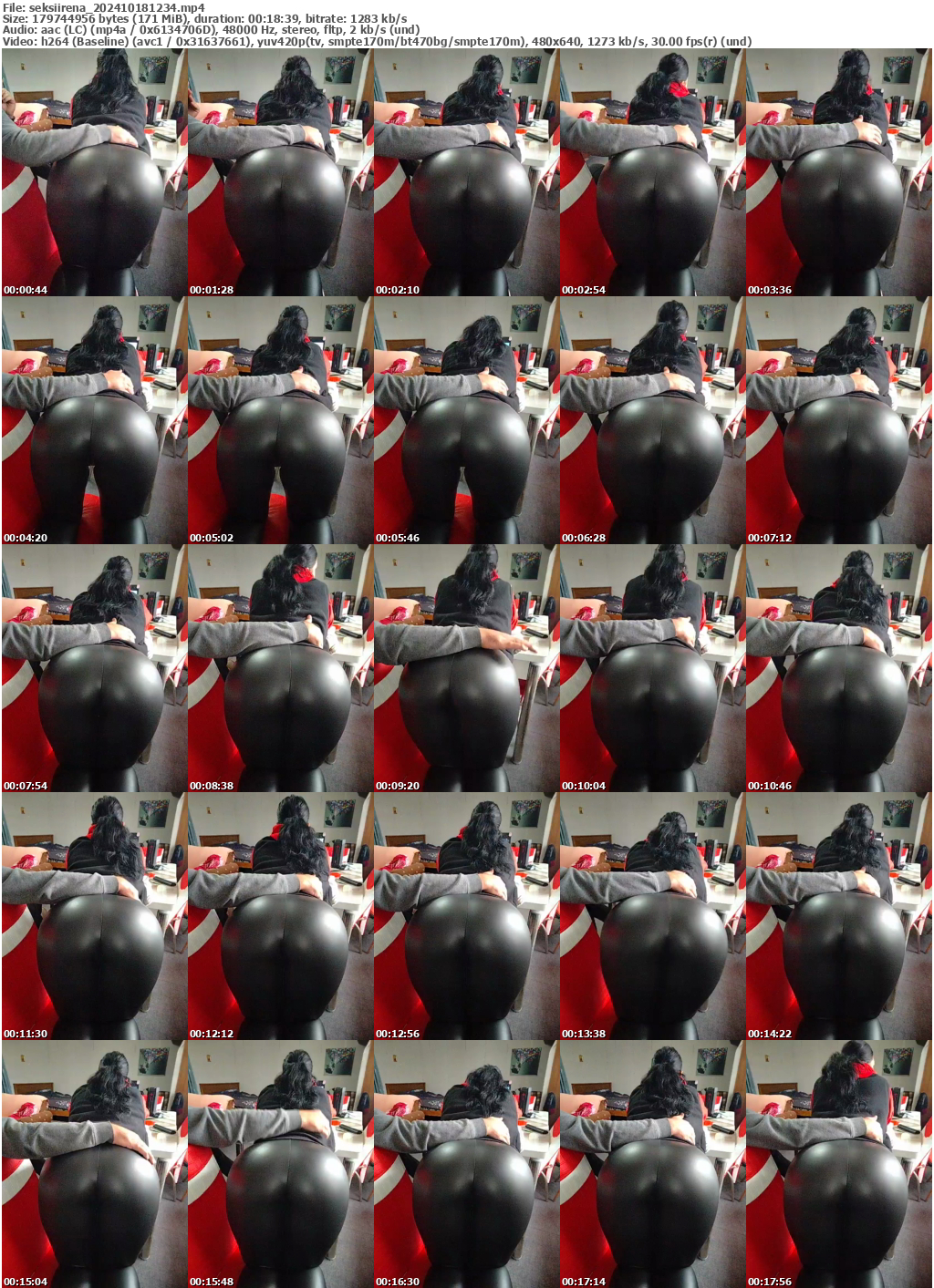 Preview thumb from seksiirena on 2024-10-18 @ bongacams