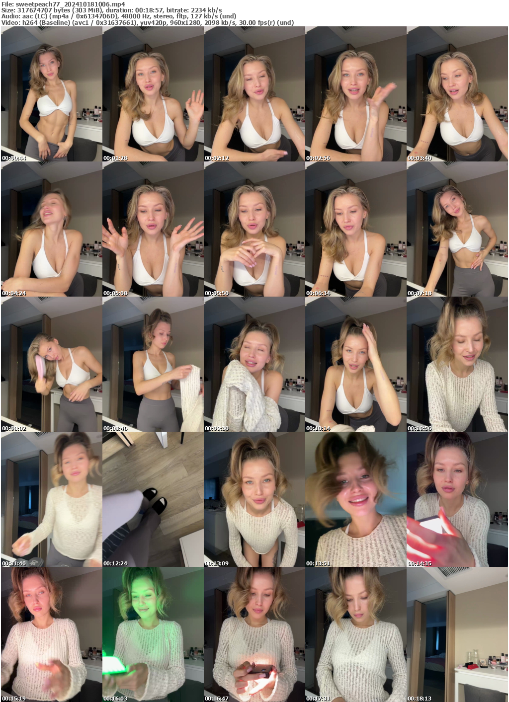 Preview thumb from sweetpeach77 on 2024-10-18 @ bongacams