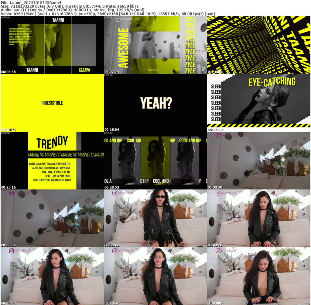 Preview thumb from taanni on 2024-10-18 @ bongacams