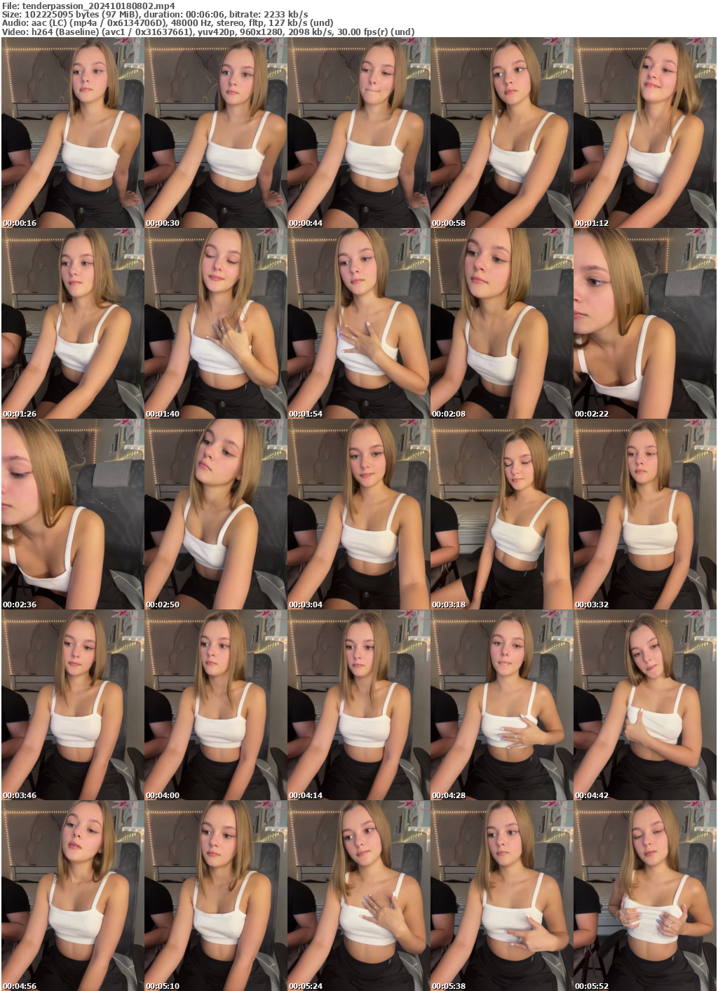 Preview thumb from tenderpassion on 2024-10-18 @ bongacams