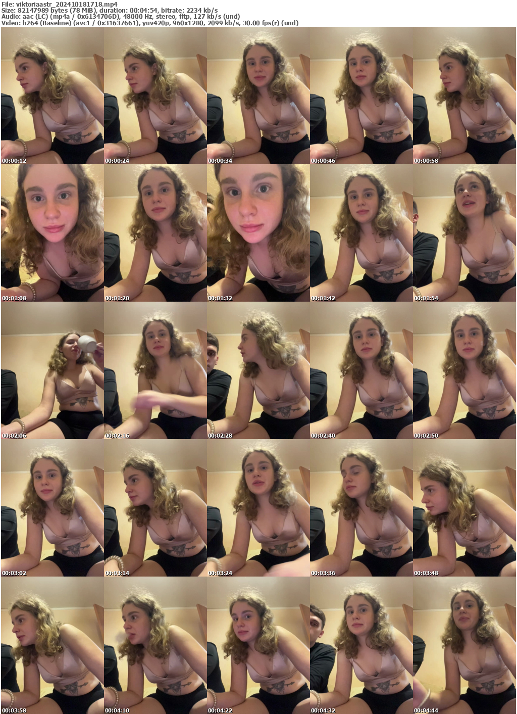 Preview thumb from viktoriaastr on 2024-10-18 @ bongacams