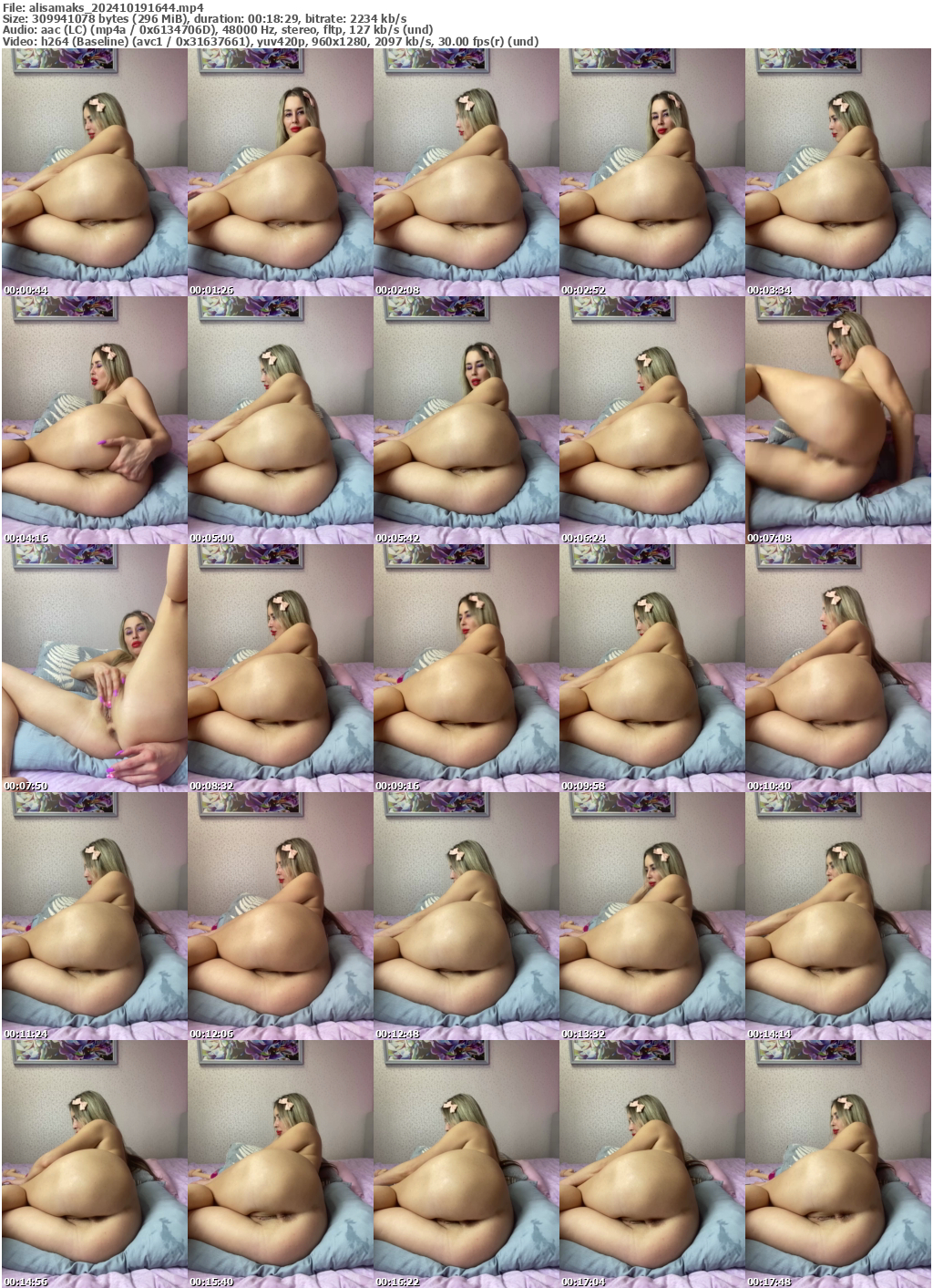 Preview thumb from alisamaks on 2024-10-19 @ bongacams