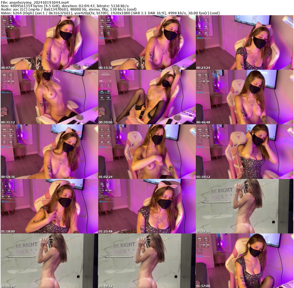 Preview thumb from angelscrying on 2024-10-19 @ bongacams