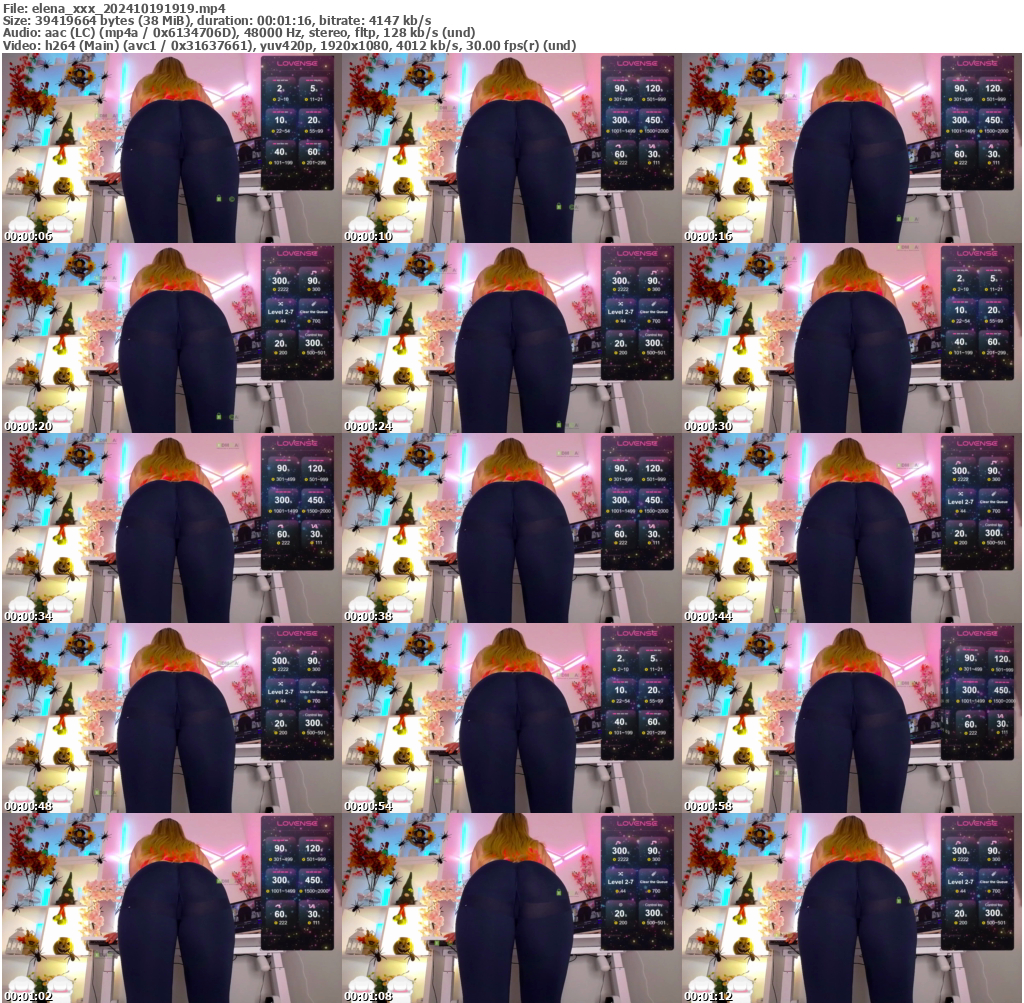 Preview thumb from elena_xxx on 2024-10-19 @ bongacams