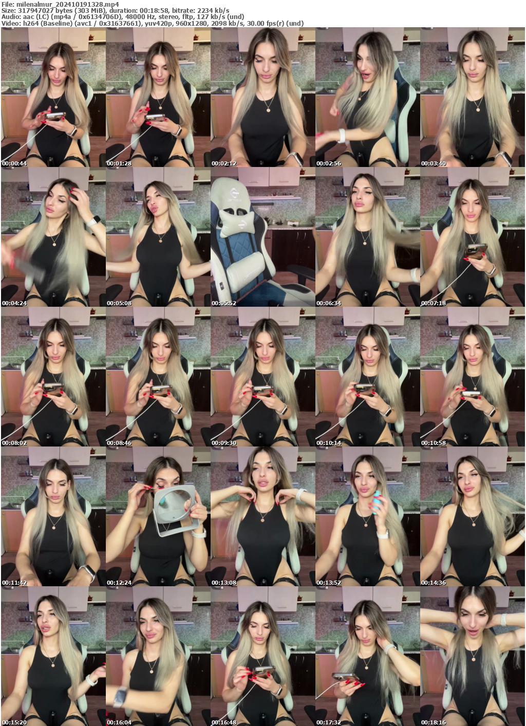 Preview thumb from milenalmur on 2024-10-19 @ bongacams