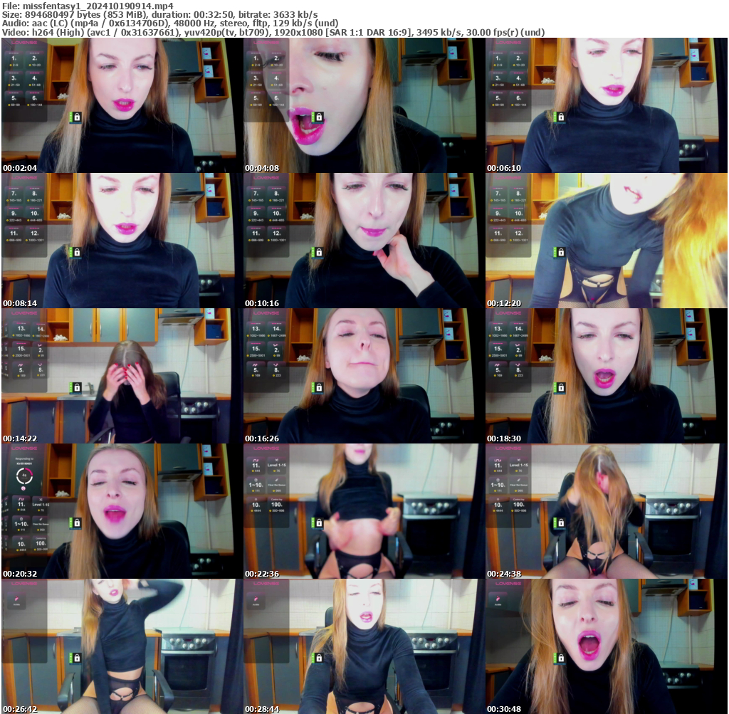 Preview thumb from missfentasy1 on 2024-10-19 @ bongacams