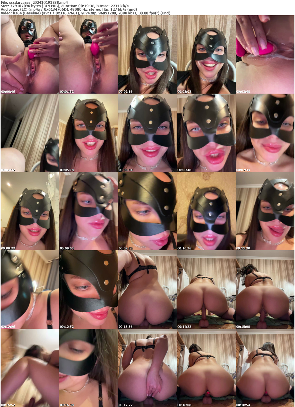 Preview thumb from sssdaryasss on 2024-10-19 @ bongacams