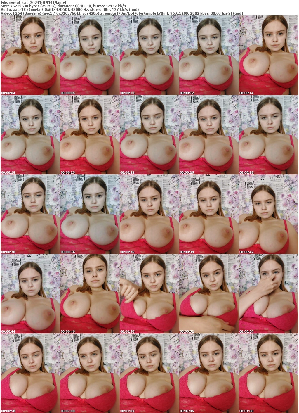 Preview thumb from sweet_cat on 2024-10-19 @ bongacams