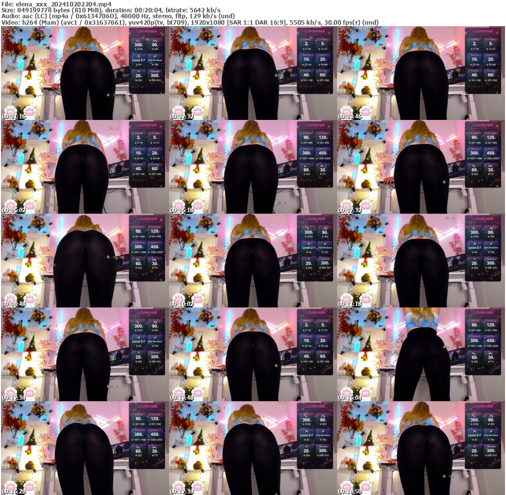 Preview thumb from elena_xxx on 2024-10-20 @ bongacams