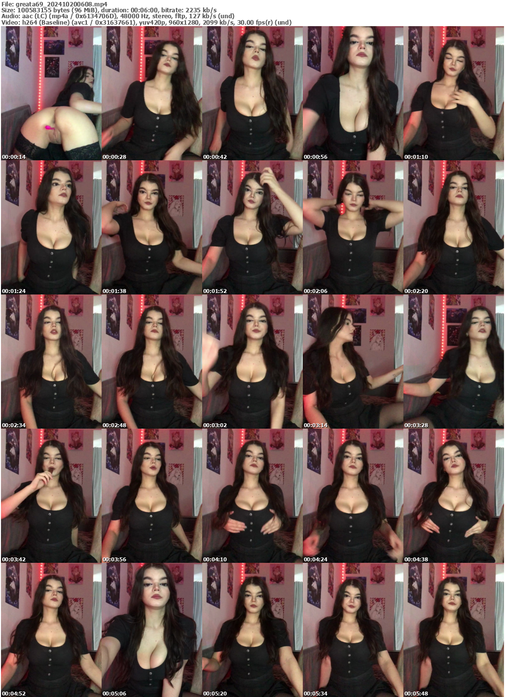 Preview thumb from greata69 on 2024-10-20 @ bongacams