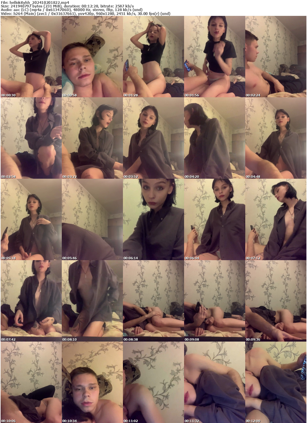 Preview thumb from hellokityhh on 2024-10-20 @ bongacams