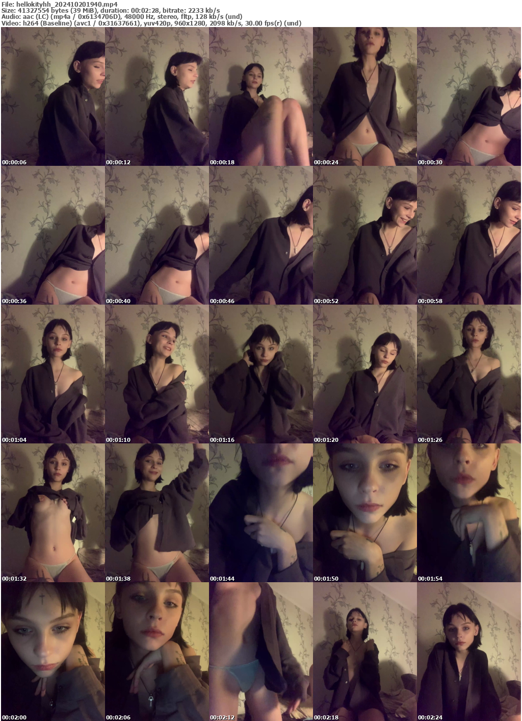 Preview thumb from hellokityhh on 2024-10-20 @ bongacams