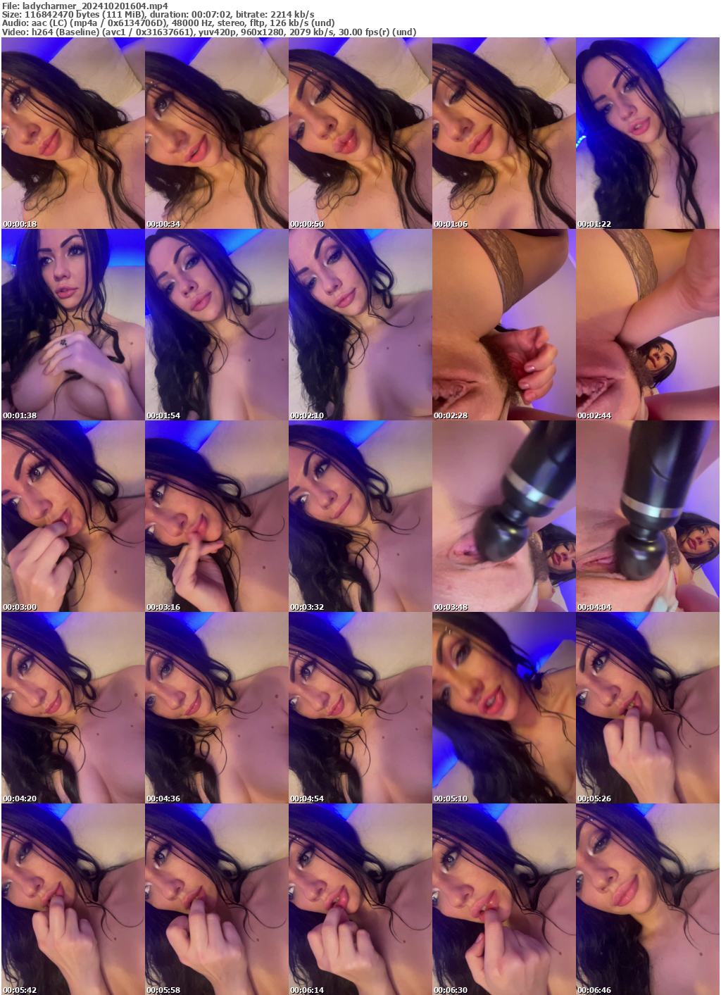 Preview thumb from ladycharmer on 2024-10-20 @ bongacams