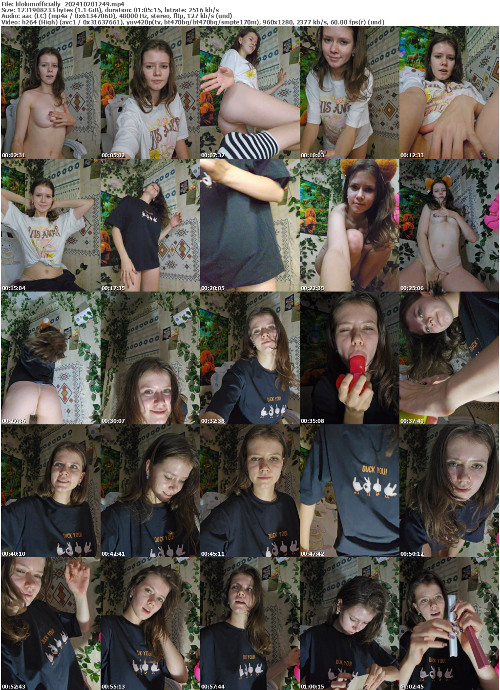 Preview thumb from lilolumofficially on 2024-10-20 @ bongacams