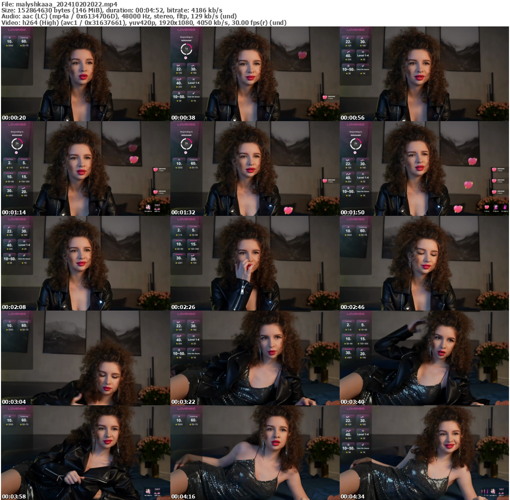 Preview thumb from malyshkaaa on 2024-10-20 @ bongacams