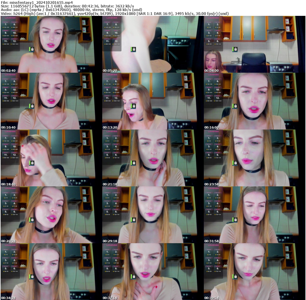 Preview thumb from missfentasy1 on 2024-10-20 @ bongacams