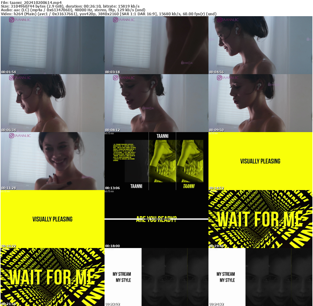 Preview thumb from taanni on 2024-10-20 @ bongacams