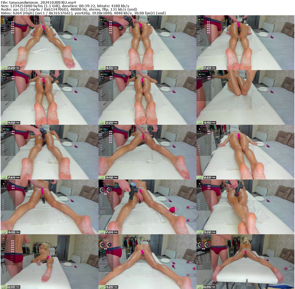 Preview thumb from tanyaandwinson on 2024-10-20 @ bongacams