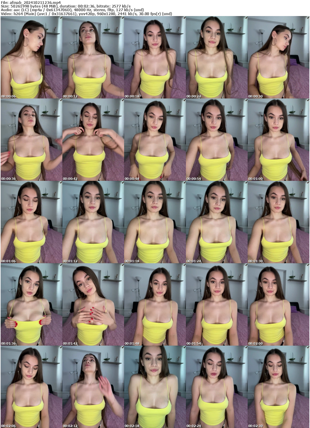 Preview thumb from afinab on 2024-10-21 @ bongacams