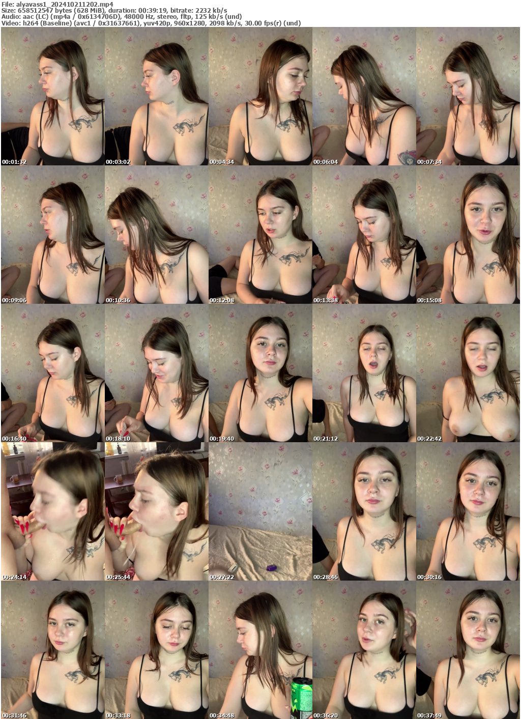 Preview thumb from alyavass1 on 2024-10-21 @ bongacams